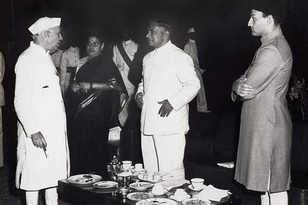 1958 - Pandit Jawaharlal Nehru during his visit to ASCI